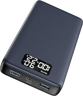 Power Bank, Portable Charger 26800mAh 22.5W Fast Charging Battery Pack, 3 Outputs Phone Charger with LED Display, PD 3.0 USB C External Battery for iPhone, Samsung, Tablet, LG, Android