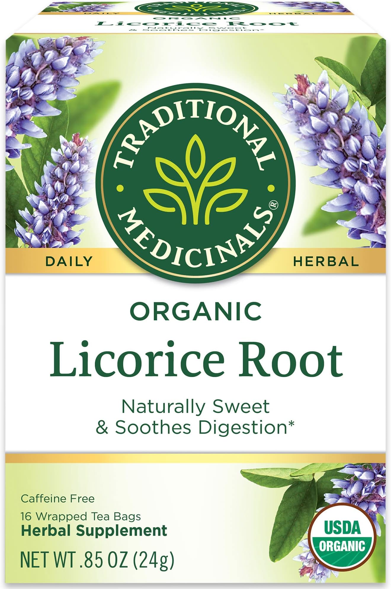 Traditional Medicinals Herb Tea,Og1,Licoric Root, 16 Bag