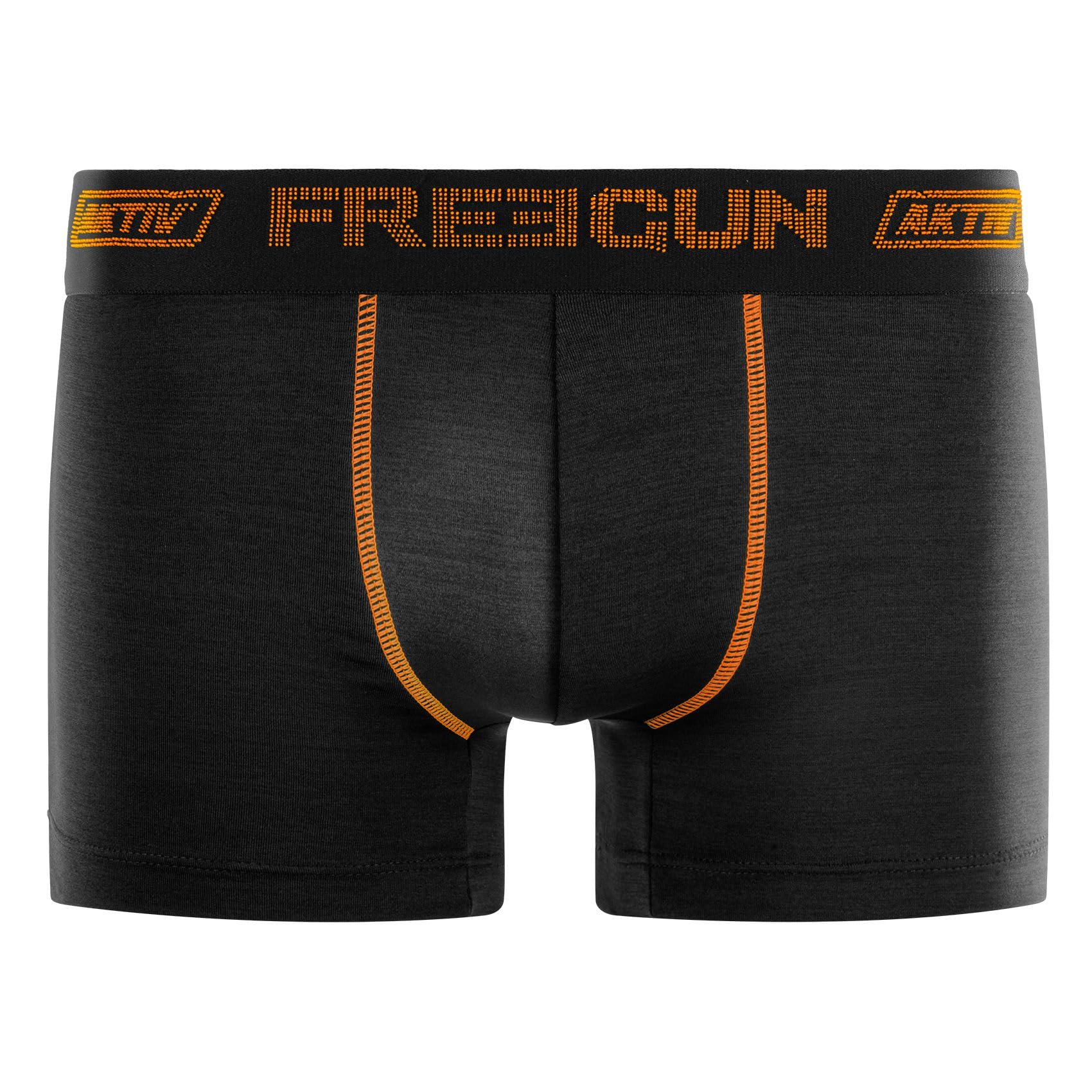 FREEGUN Calzoncillos Hombre Boxer Dulce, Ropa Interior Hombre, Aktiv, Training y Libertad de Movimiento (Lote de 4)