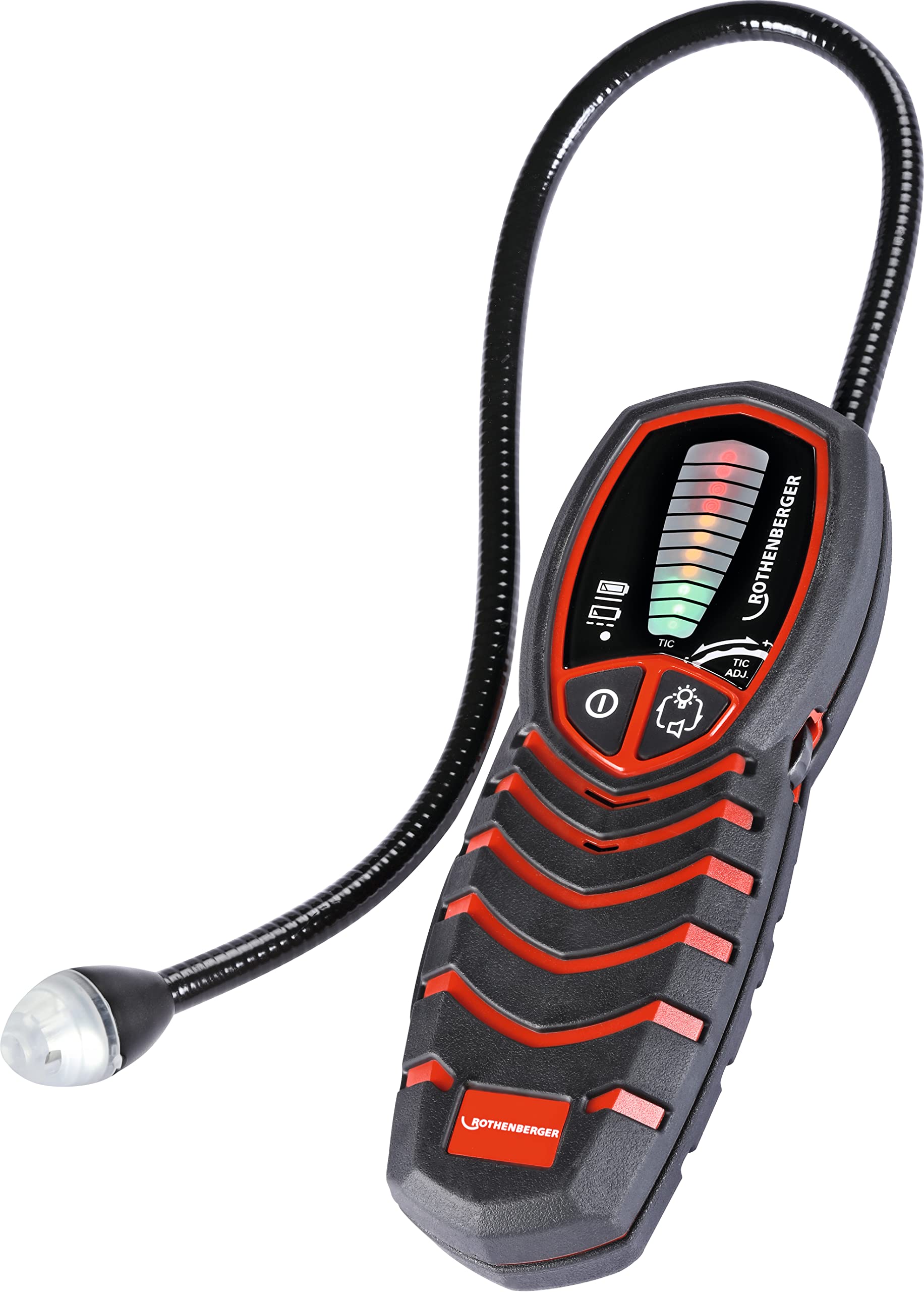 ROTHENBERGER 1000003199S ROTEST Electronic 4 Solo, Detector de Fugas de Gas con certificación de calibración