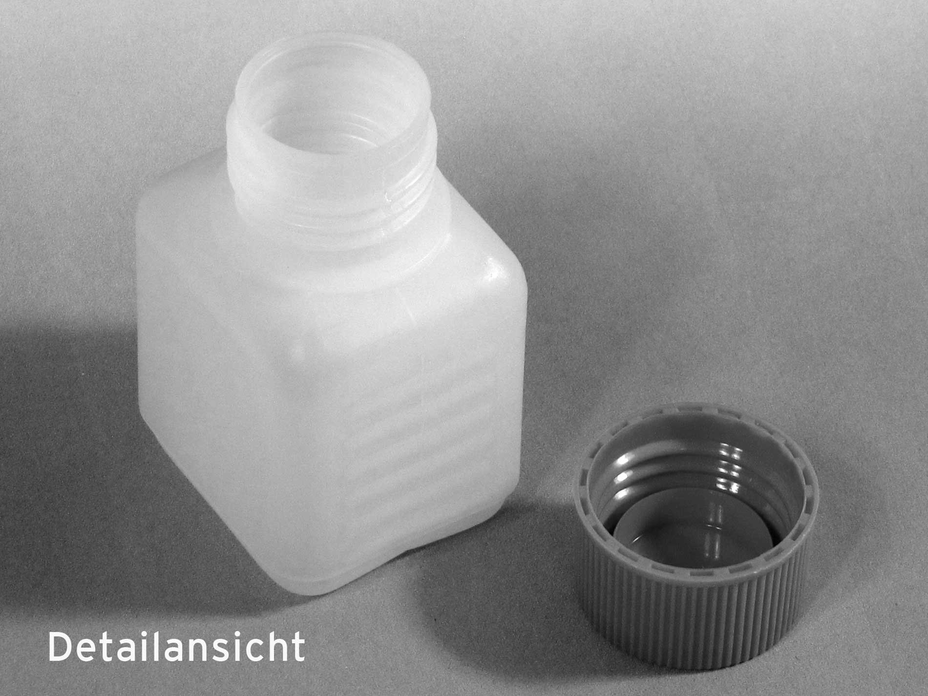 10 Bottiglie In Plastica HDPE 500 Ml Con Tappi - Bianche, Adatte Alimenti | Per Conservazione Liquidi