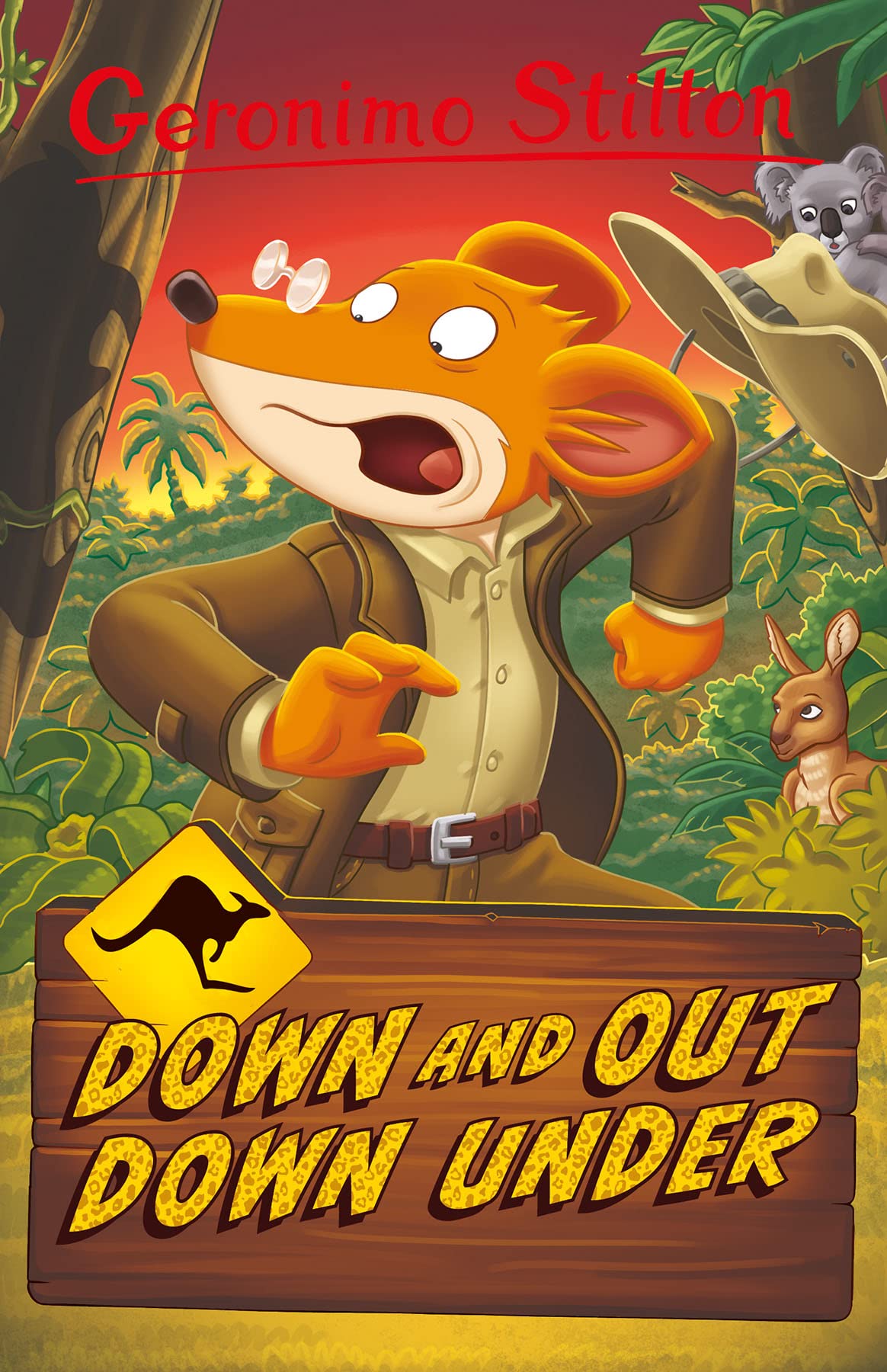 Geronimo Stilton: Down and Out Down Under by Geronimo Stilton PAPERBACK