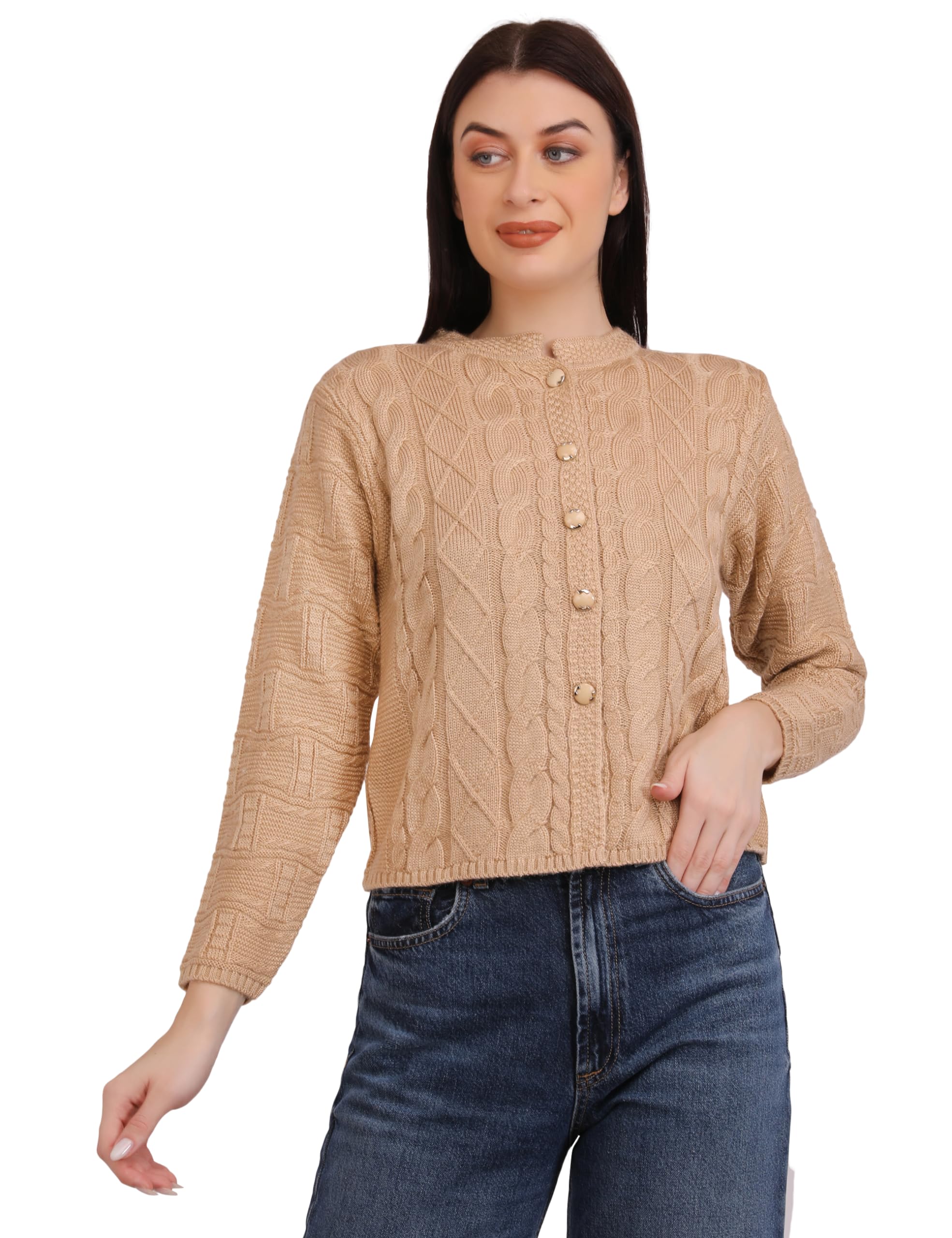 dripfit Cardign for Women | Woolen Sweater for Women Winter Wear-picture-12