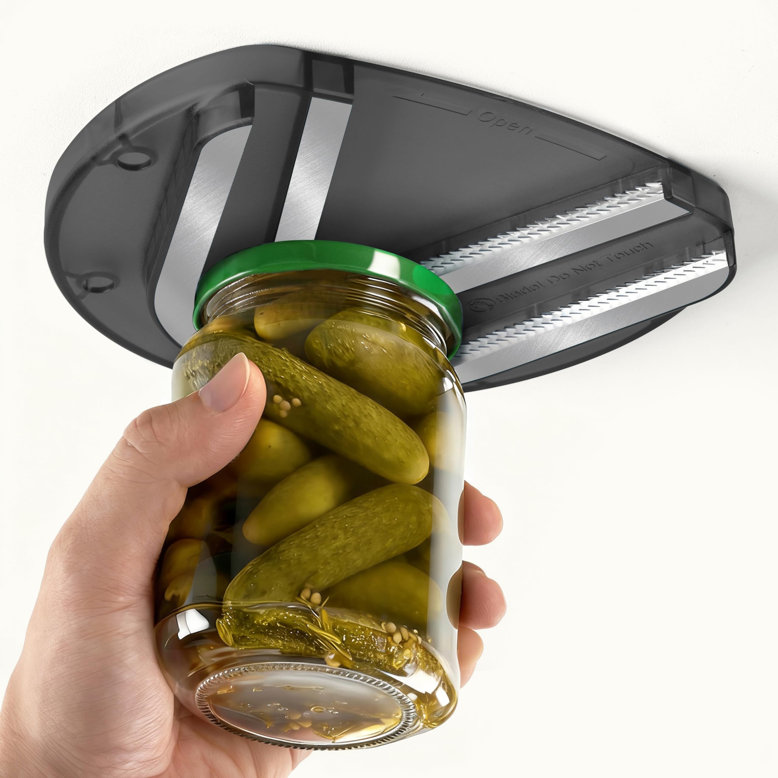 YIORTWO Mount-on Cabinet Jar Opener