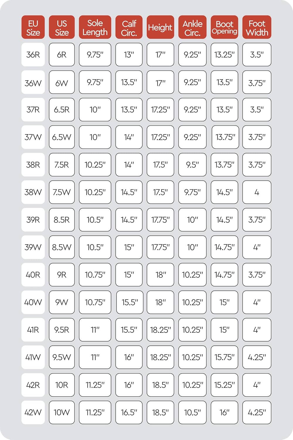 HORZE Duvall Womens Tall Dress Boots