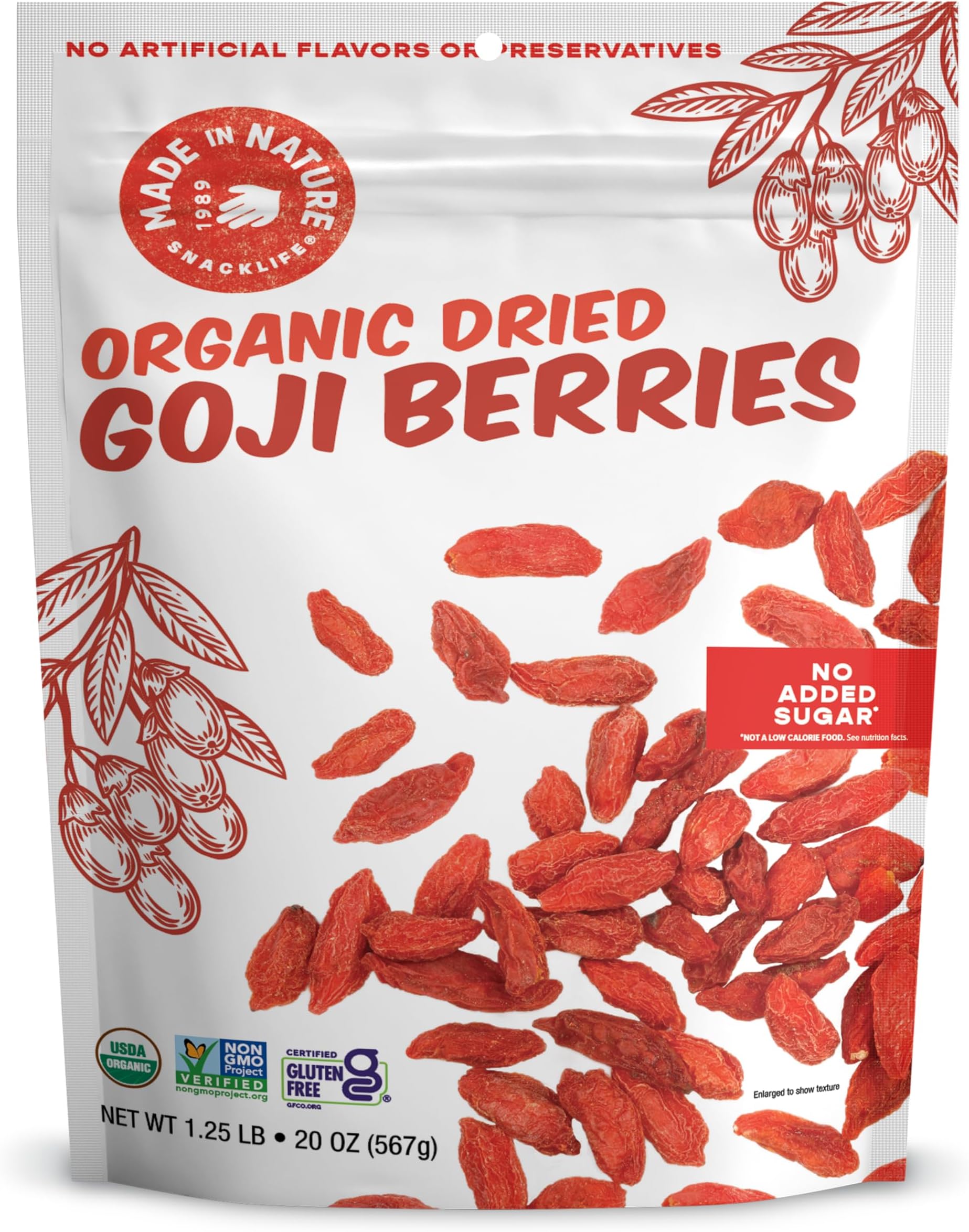 Organic Dried Goji Berries