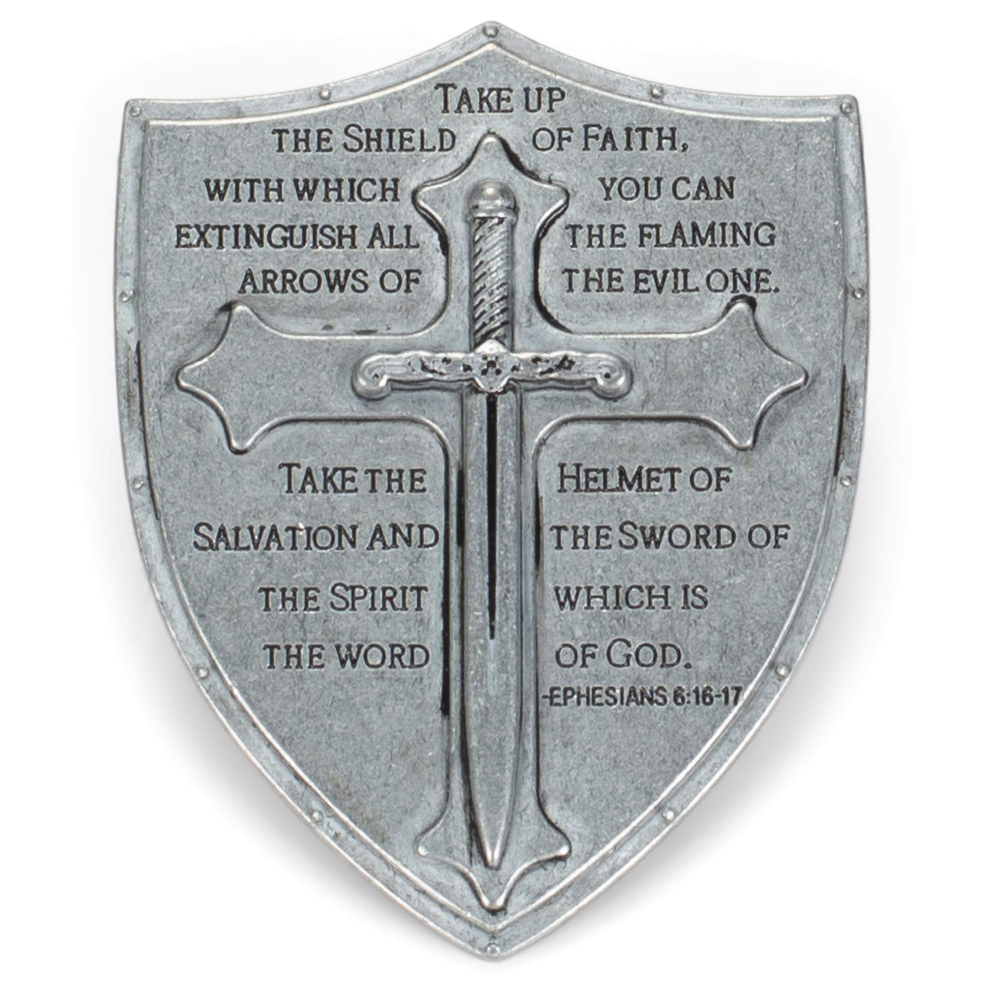 Roman Armor of God Visor Clip, 2.5 Inch Height