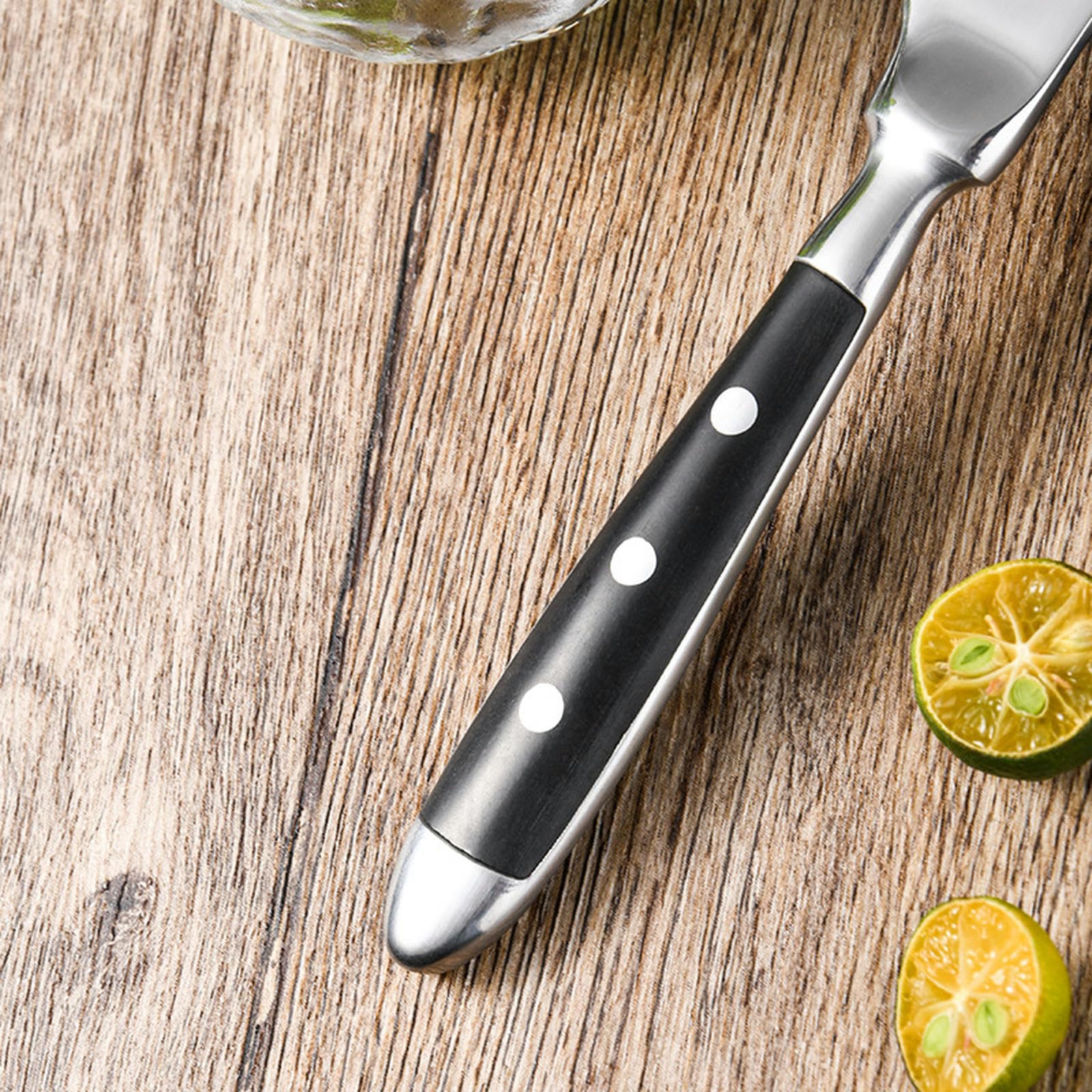 Bestecksets 6 Stück Steak Besteck Besteck Besteck Messer Gabellöffel Home Besteck Edelstahl Besteckset Silber