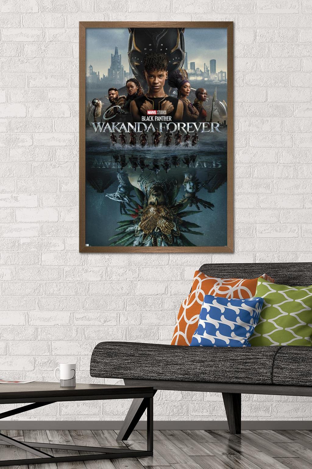Amazon.com: Marvel Black Panther: Wakanda Forever - One Sheet Wall
