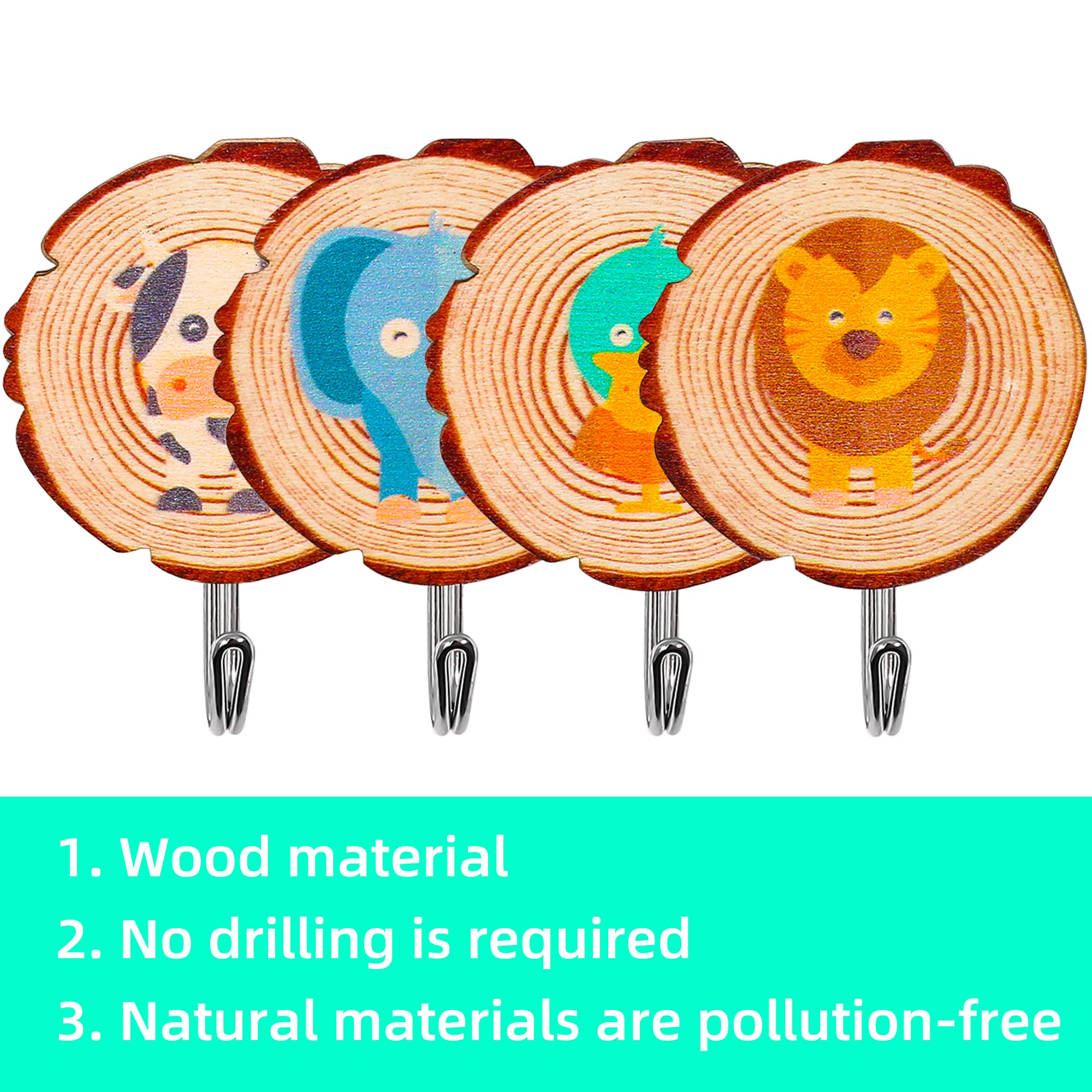 Tierische Klebehaken Fürs Kinderzimmer - 5 Lustige Tierdesigns Zum Aufhängen Ohne Bohren