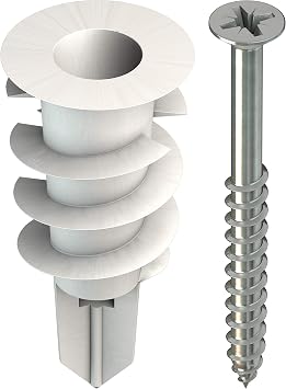 Tox Spiral Plasterboard Fixings 32 mm Pack of 50