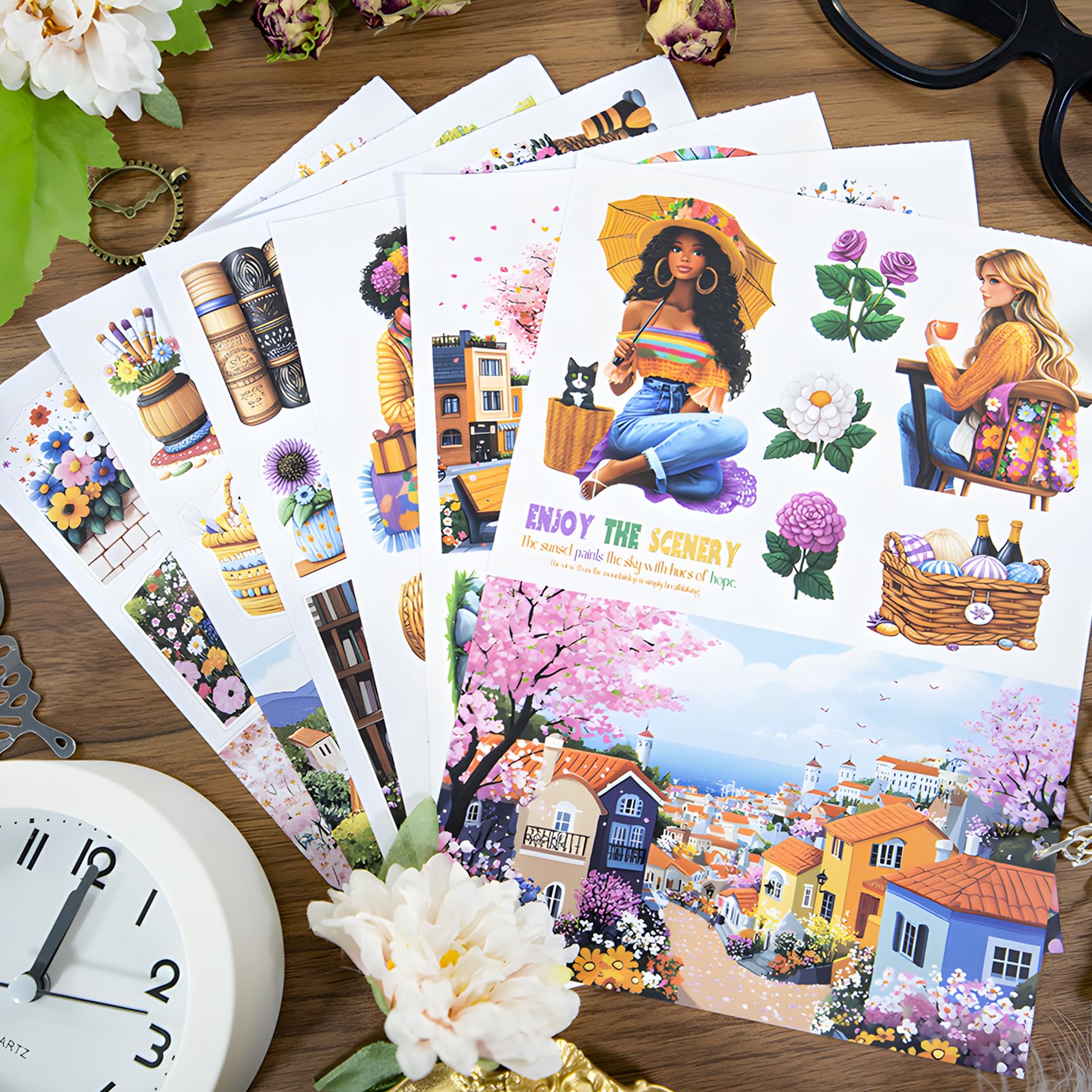 Snylcce A5 Sticker Book - Healing Time - Image 4