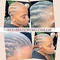 Vista 4 de FDBJulyy 10 gorras de peluca HD transparentes, gorra de nailon fina para mujer, adecuada para fiestas, bodas, graduaciones, cosplay, Halloween