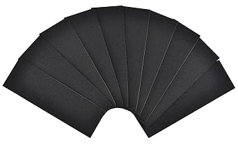 Teak Tuning 10PK Prolific Original Foam Grip Tape 1mm - Adhesive Backing - Soft, Professional Quality Foam - Optimal Control - 110mm x 35mm - Includes File for Clean Application