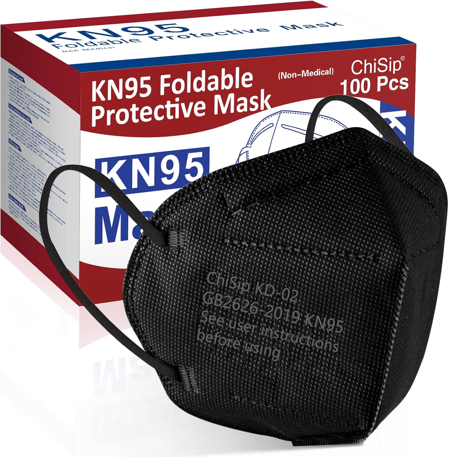 ChiSip 5-Layer KN95 Disposable Masks