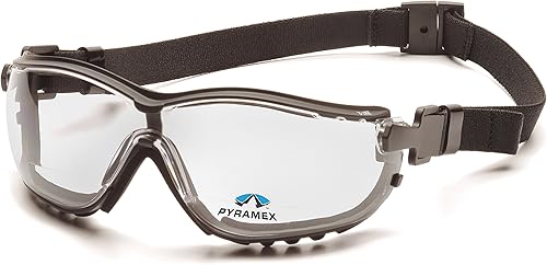 Pyramex Safety V2G - Lentes bifocales para lectores, correa negrasienes, lente antiniebla transparente +1.5