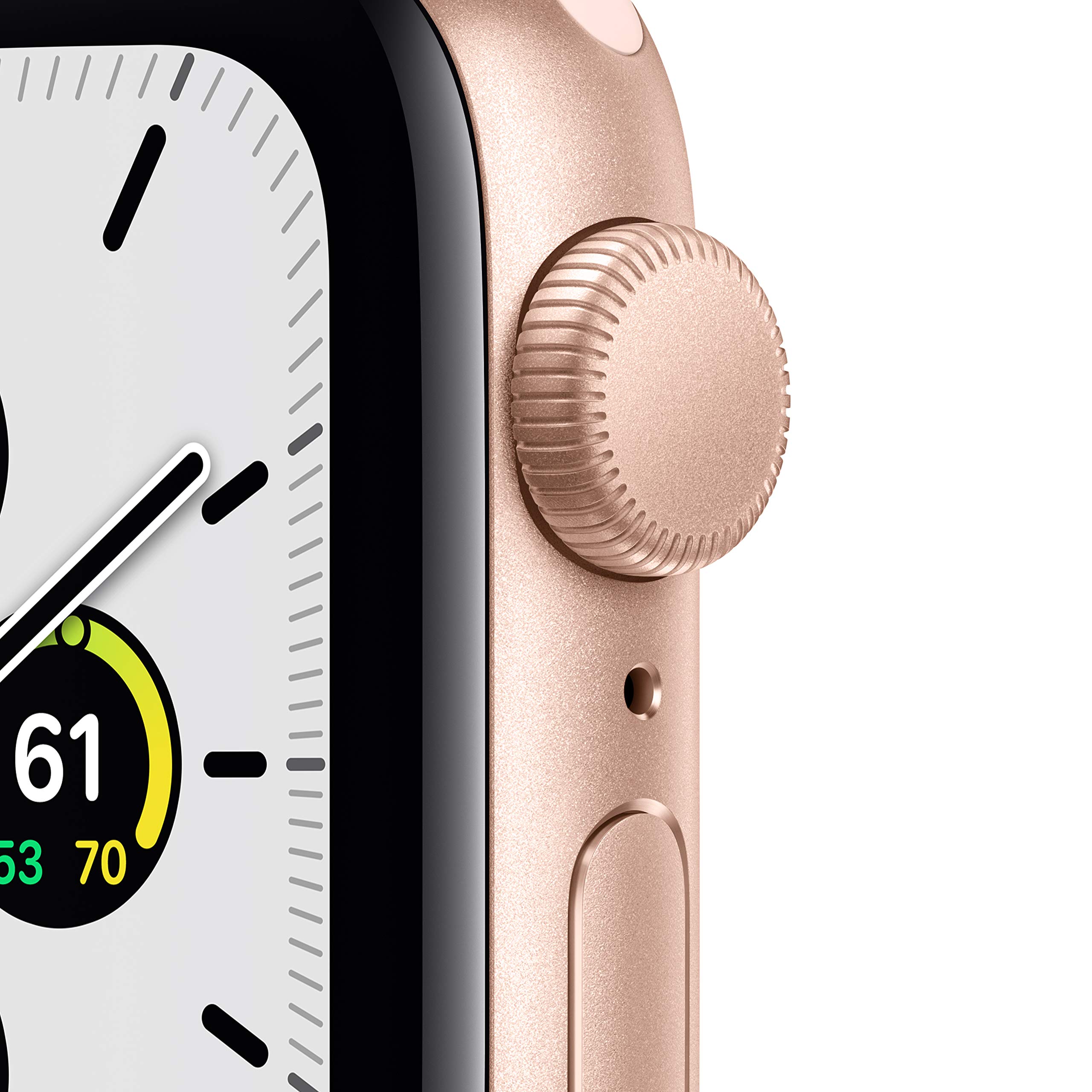 APPLE WATCH SE 40MM GPS MYDN2LL/A GOLD ALUMINUM PINK SPORT BAND
