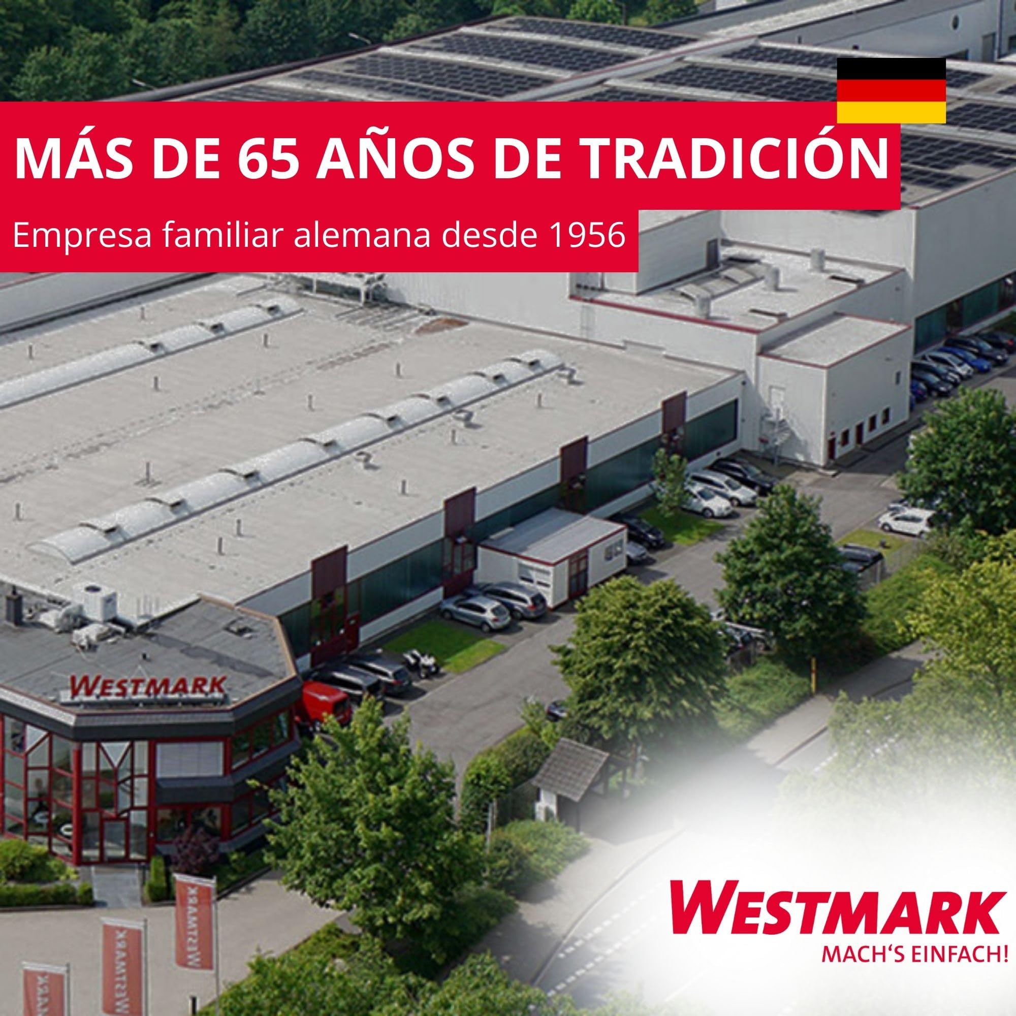 Westmark Exprimidor de cítricos con recipiente y tapa 7,2 cm 50 ml Plástico Transparente/verde