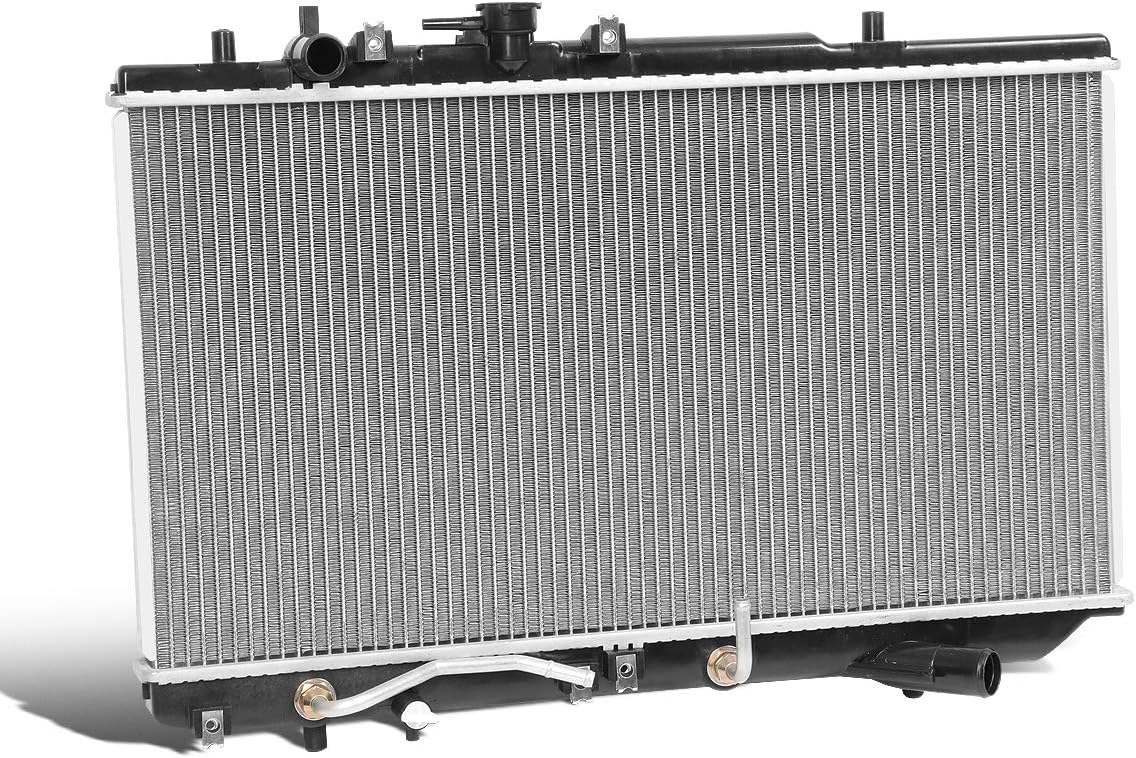 Auto Dynasty Radiator Compatible with 94-97 Ford Aspire AT, DPI 1626 Factory Style 2-Row Cooling Radiator, Aluminum Core