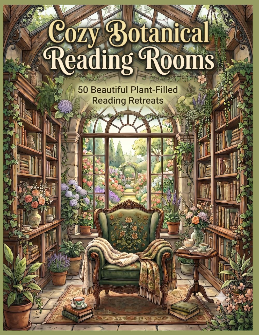 Cozy Botanical Reading Rooms: 50 Plant-Filled Reading Retreats (Botanical Haven)