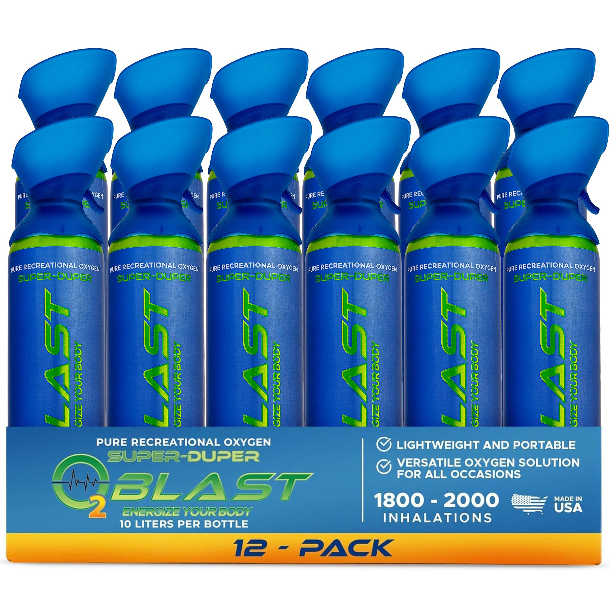 Amazon.com: O2 Blast - Pure Oxygen Supplement, Portable Can Filled