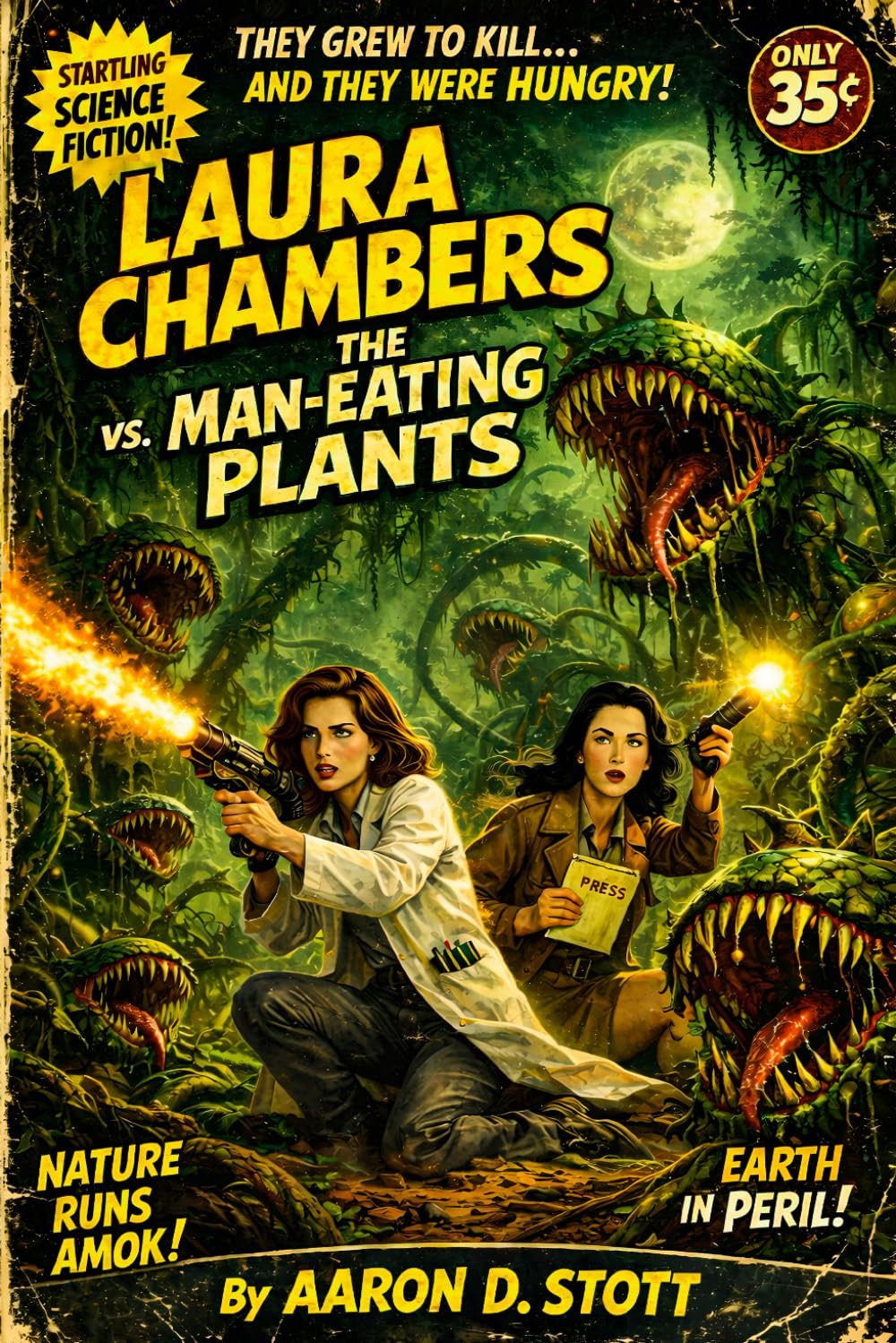 Laura Chambers vs. The Man-Eating Plants: A Retro Creature Feature Science Fiction Adventure