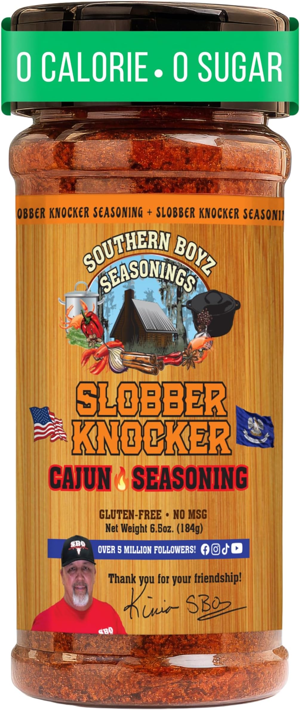Southern Boyz Slobber Knocker Rub & Seasoning, Gluten-Free