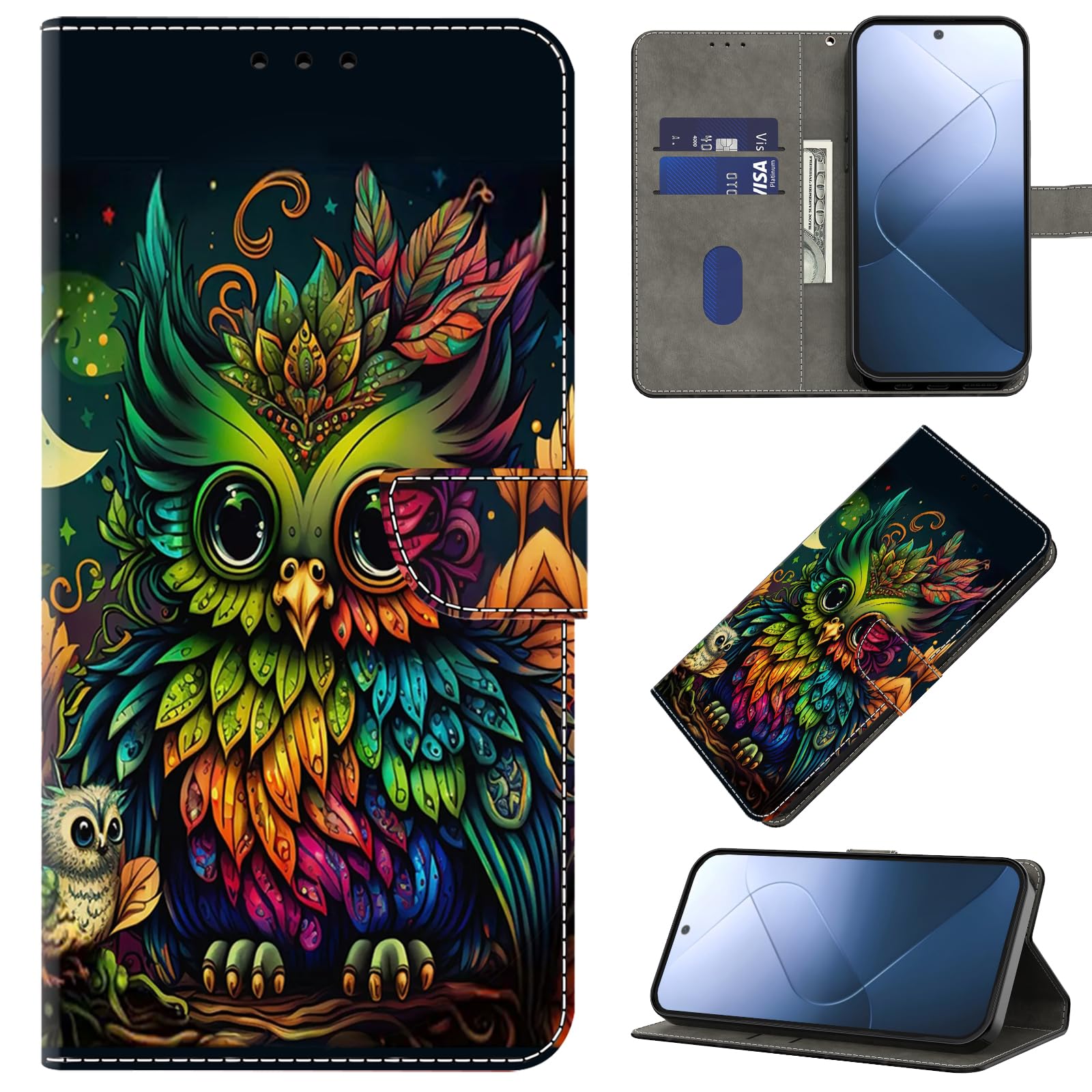 BOLELAW Hülle für Samsung Galaxy A53 5G, Stoßfestes PU Leder