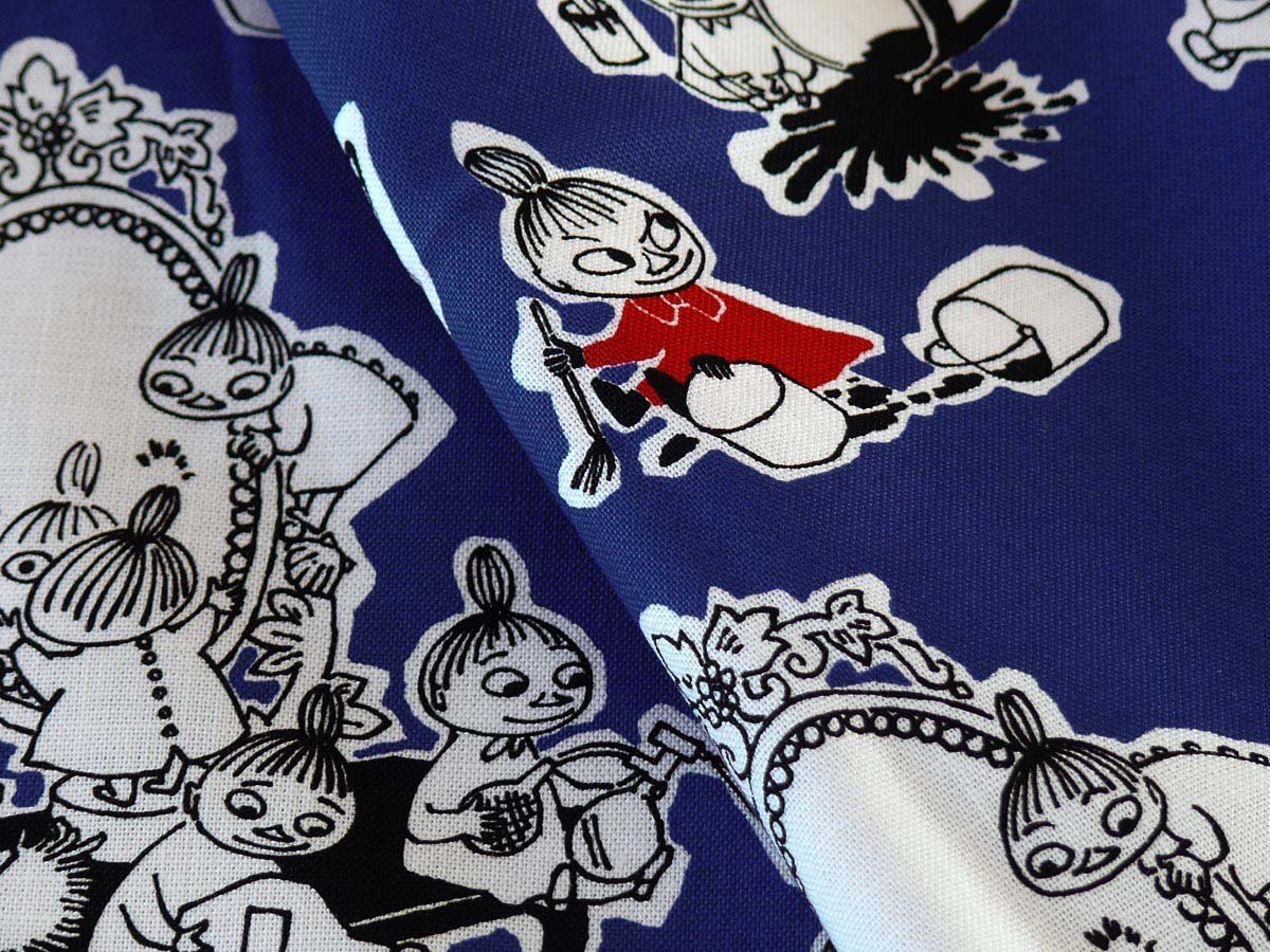 1/13迄お値下げ ムーミン カーテン150×135cm2枚組ミイがやって来た！ Amazon｜クォーターリポート ( MOOMIN ) ムーミン カーテン ミイが