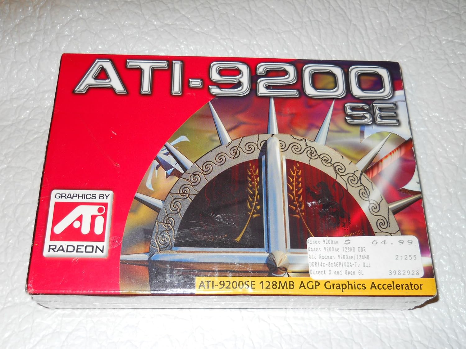 Ati-9200se 128mb Agp Graphics Accelerator Radeon