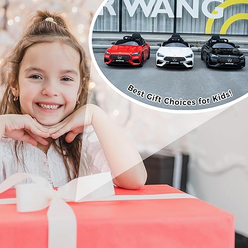 Miniatura 9 de TOBBI Mercedes-Benz AMG - Coche eléctrico con licencia para niños con control remoto, juguete a batería para niños de 3 a 8 años con diseño de