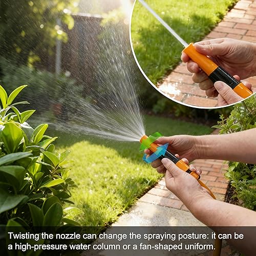 Miniatura 2 de Juego de conectores de manguera de jardín, adaptador de entrada de conector rápido para carretes y carros, conexión de agua, accesorio de manguera