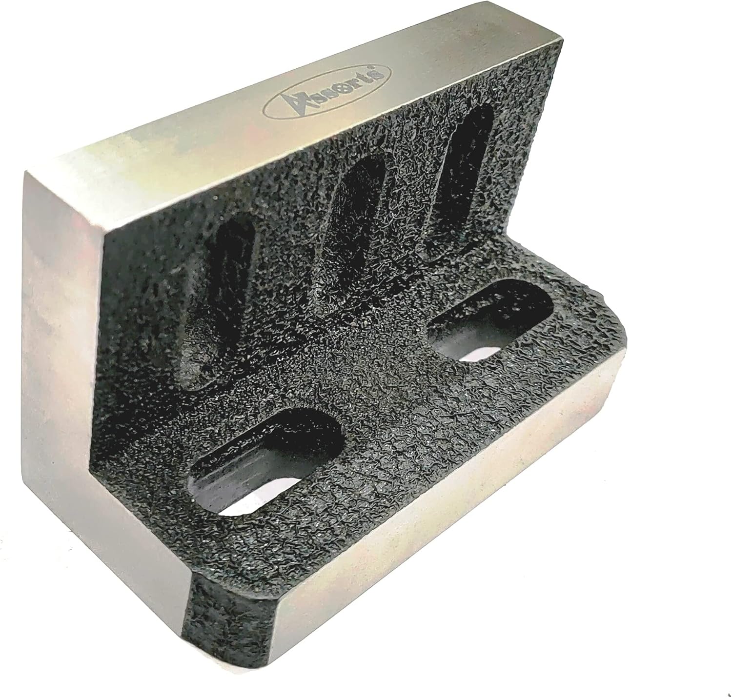 Caste Iron Slotted Small Angle Plate 100 x 50 x 58 mm Stress Relieved