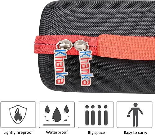 Miniatura 9 de khanka Estuche de almacenamiento duro de repuesto para Milwaukee 2626-20 M18 18V iones de litio inalámbrica 18,000 OPM orbitando multiherramienta,