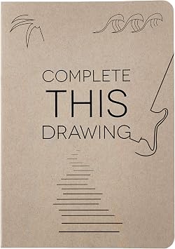 Piccadilly Complete the Drawing | Guided Sketchbook | Flat-lay Drawing Notebook | Acid & Wood-Free Paper | 200 pages 9781620096901