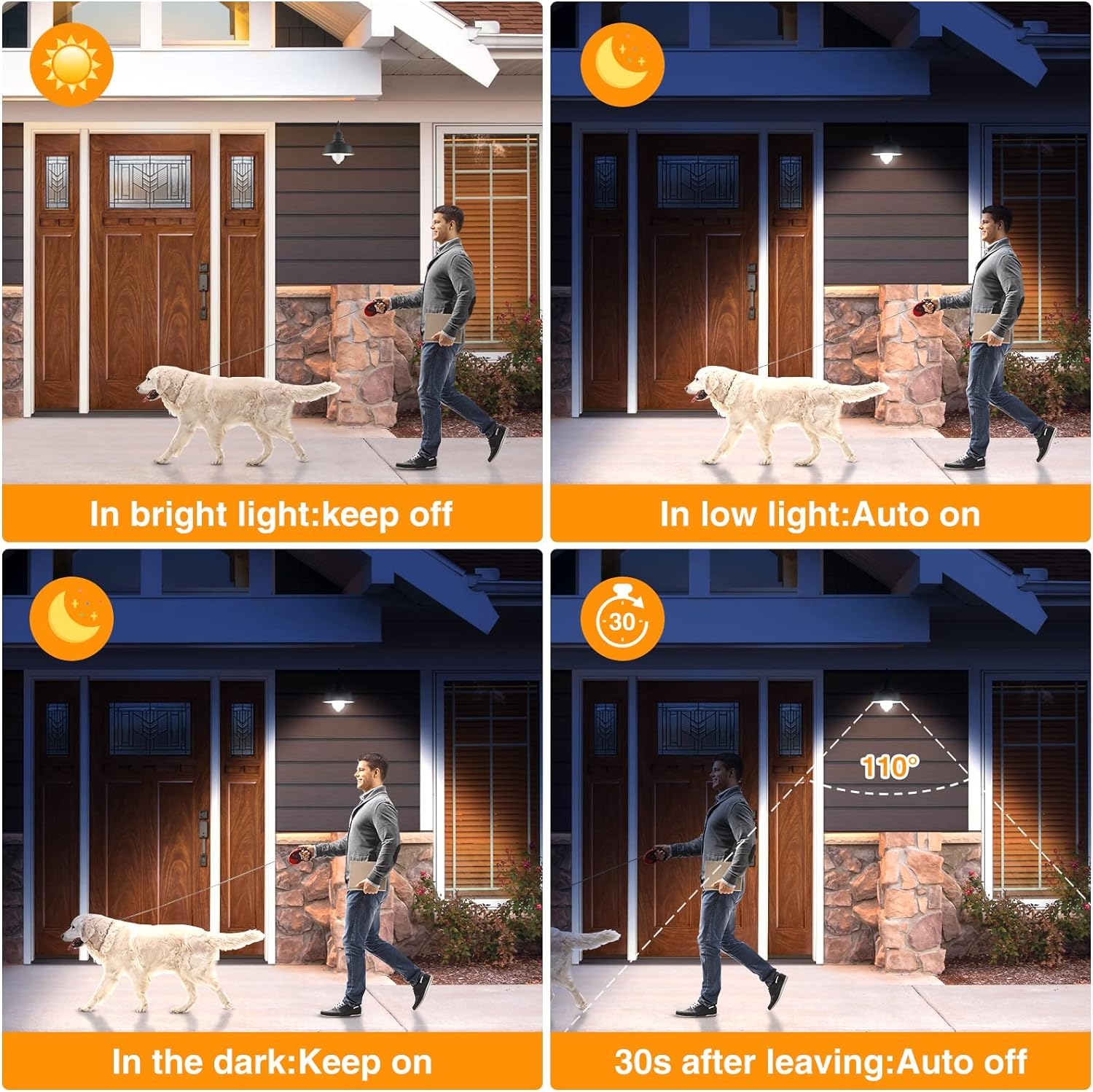 TIMIOTC Motion Sensor Light Bulb - Image 4