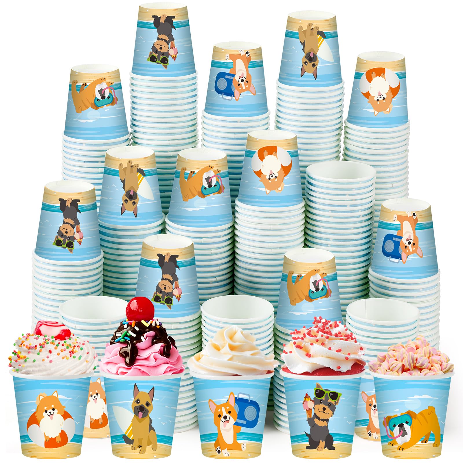 Gobelet jetable papier 85ml pour éviter la casse lors des fêtes d'enfants