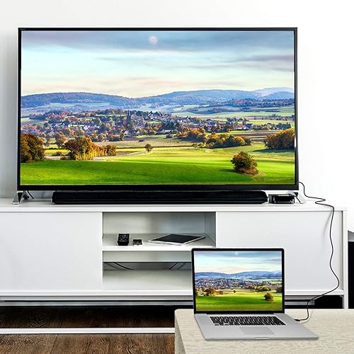 Miniatura 6 de Rankie Cable DisplayPort DP a HDMI listo para resolución 4K 6 pies