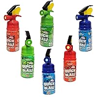 Vista 6 de El spray de caramelo viene en tres sabores diferentes Cherry Splash Blue Raspberry Blast Sour Apple Blast, certificado Kosher, 2.01 onzas por