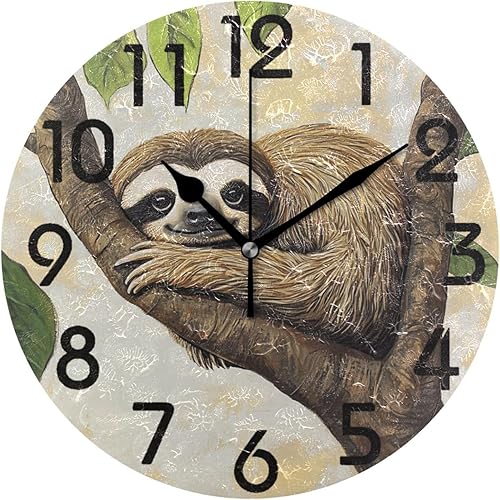 Miniatura 16 de Lifelike - Reloj de pared redondo de mármol blanco en línea negra de 10 pulgadas, analógico, silencioso, sin tictac, para el hogar, cocina, sala de