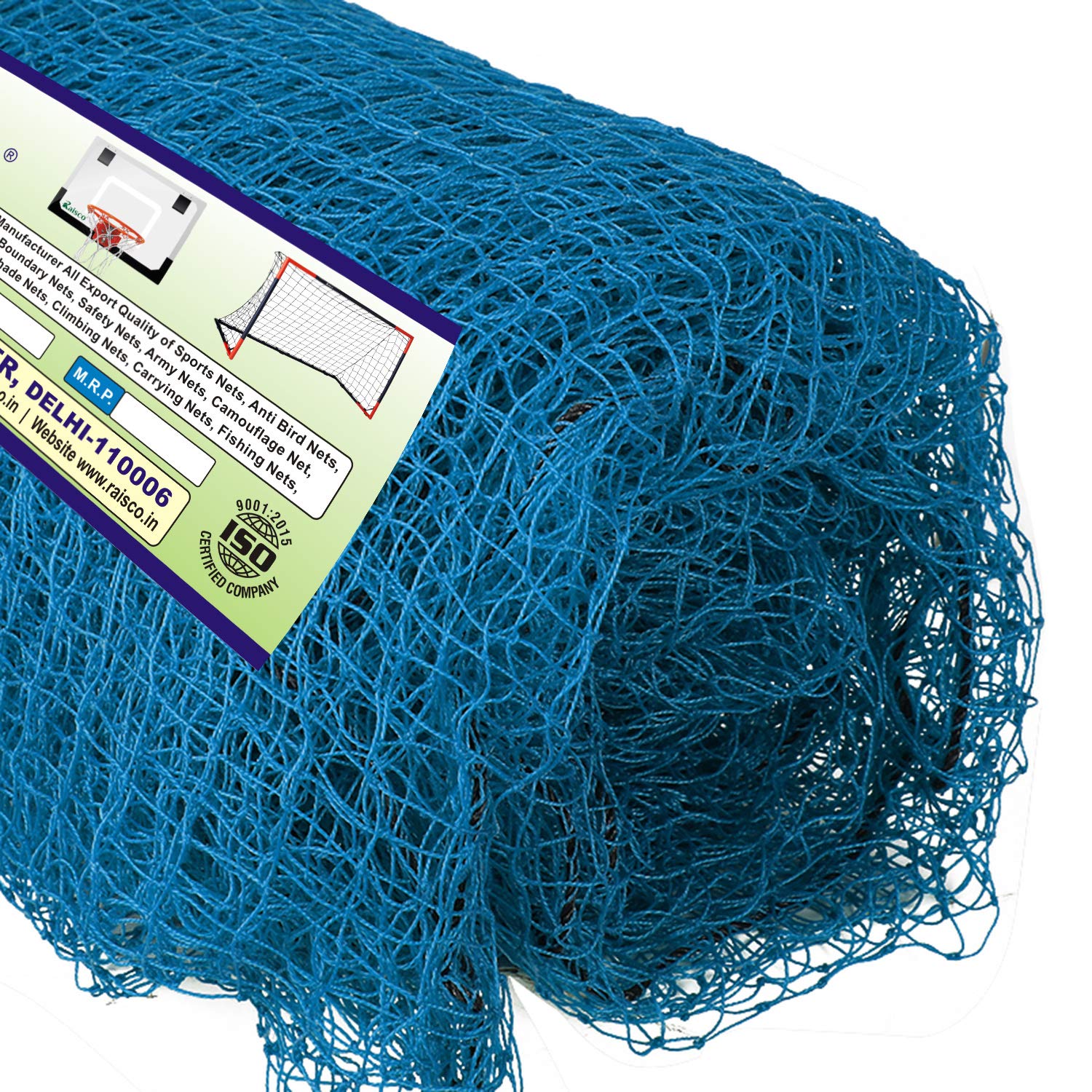 Raisco (Blue) 80x10 Feet Nylon Anti Bird Nets (Blue) 1
