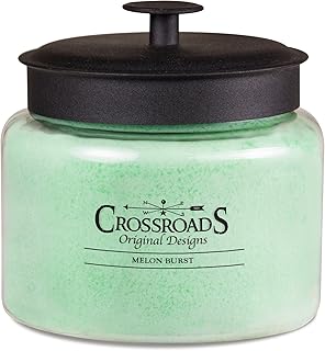 Crossroads Melon Burst Scented 4-Wick Candle, 64 Ounce