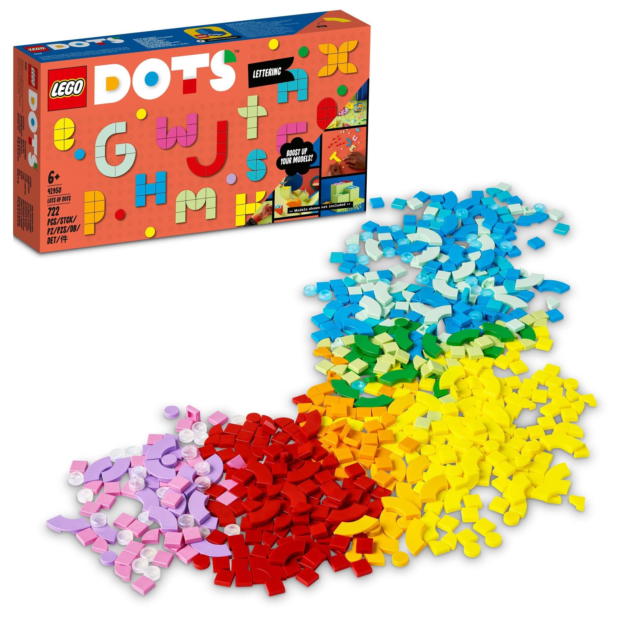 Amazon.co.jp: レゴ(LEGO) ドッツ 色いろいっぱいドッツセット－絵文字 