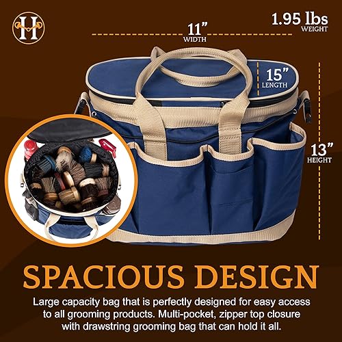 Vista 12 de Huntley Equestrian Bolsa de aseo de lujo Púrpura