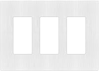 Vista 131 de LIDER Placa de pared metálica decorativa, resistente a la temperatura y al impacto, acero inoxidable 430, cubierta sin tornillos, mejora