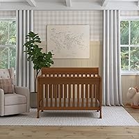 Vista 2 de DaVinci Kalani, cuna convertible 4 en 1 en color castaño, con certificado Greenguard Gold