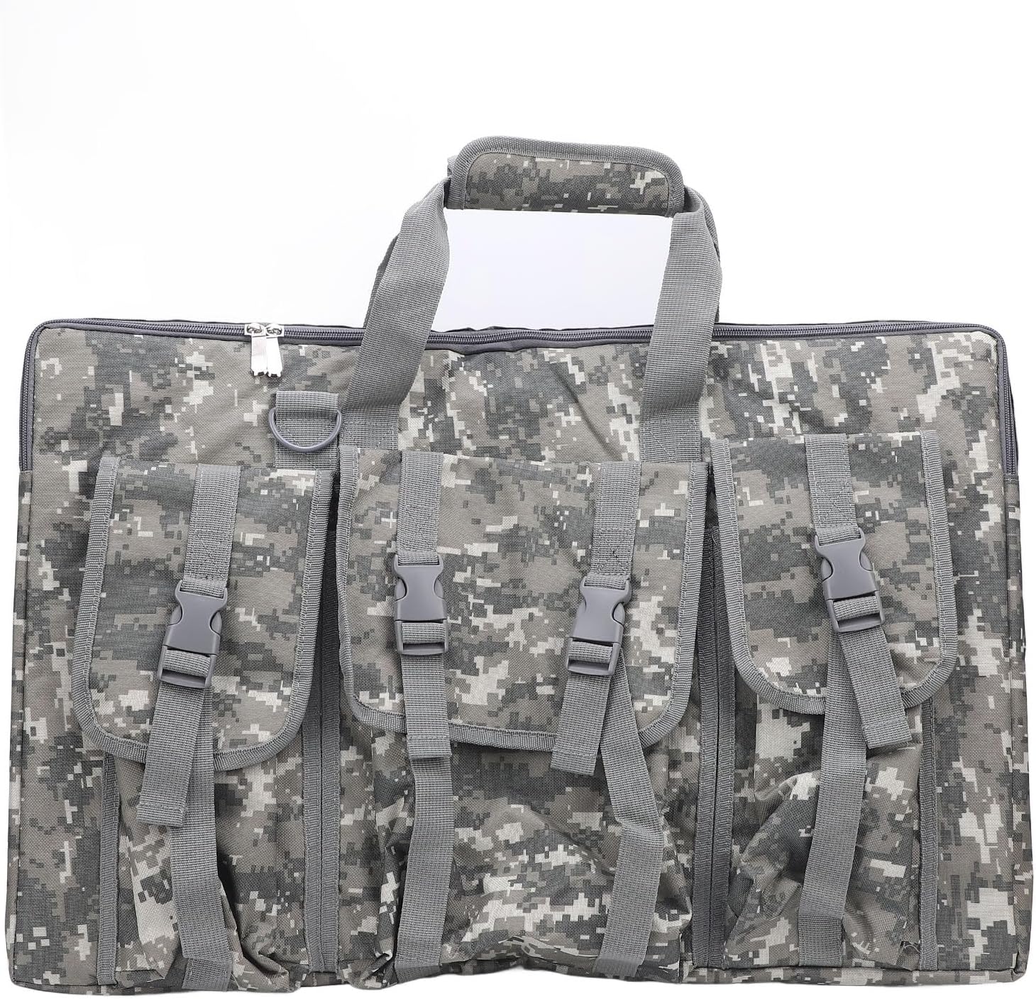 Satellite RV Carry Bag, Adjustable Shoulder Strap 26.37 to 49.2 inches with 4 Pockets for Gen 3 Dish Cable Router and Power Supply