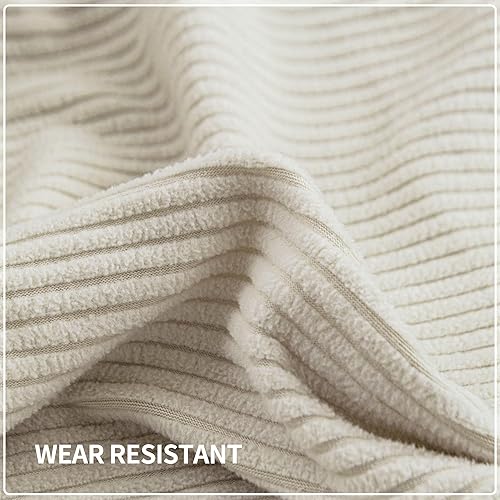 Miniatura 3 de Fundas de cojín para sofá, cómodas y suaves, lavables, resistentes al estiramiento para sofá de 2 cuerpos, protector de muebles para mascotas (2