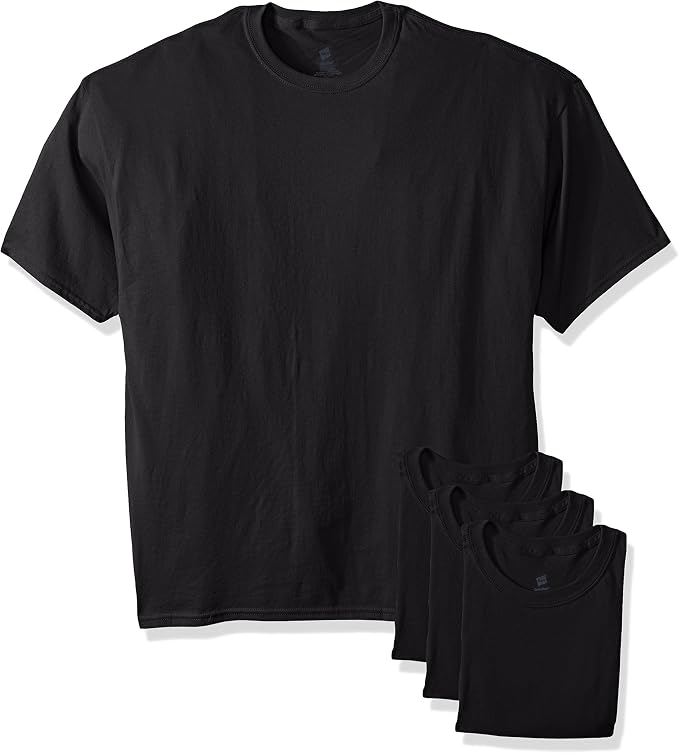 Hanes Men's Ecosmart T-Shirt (Pack of 4 