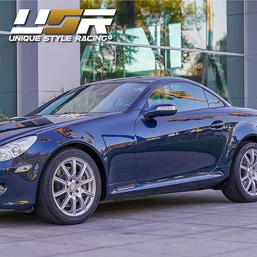 Miniatura 9 de USR DEPO 05-11 R171 SLK - Conjunto de luces laterales de parachoques transparentes (izquierda + derecha) compatible con Mercedes R171 SLK 2005-2011